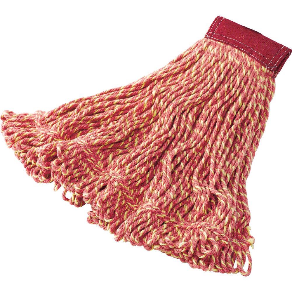 Rubbermaid Commercial Super Stitch Mop, Large, Red, FGD25306RD00