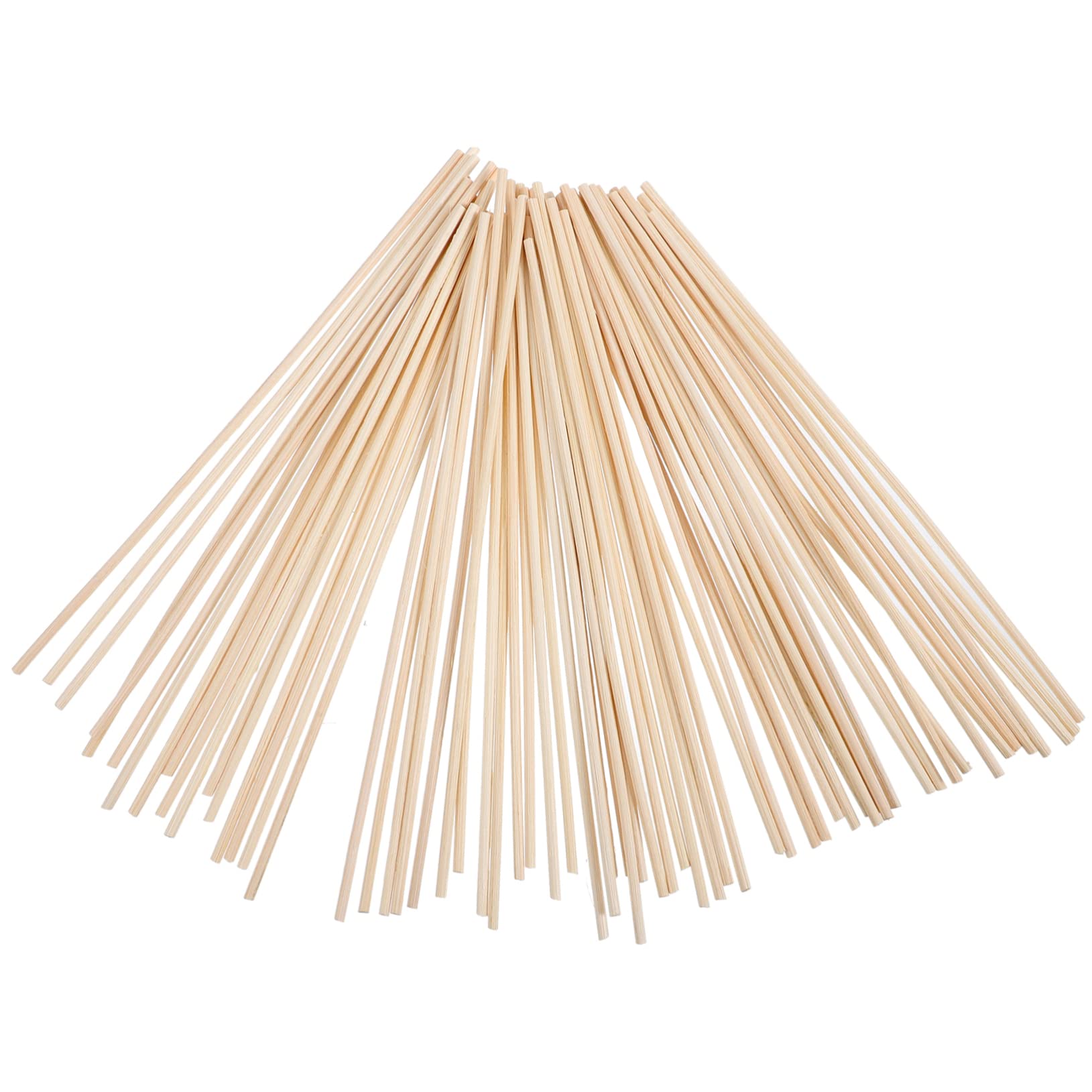 Cabilock 100pcs Diffuser Sticks Natural Rattan Fragrance Sticks for Essential Oils for Weddings and Events Release Accessory