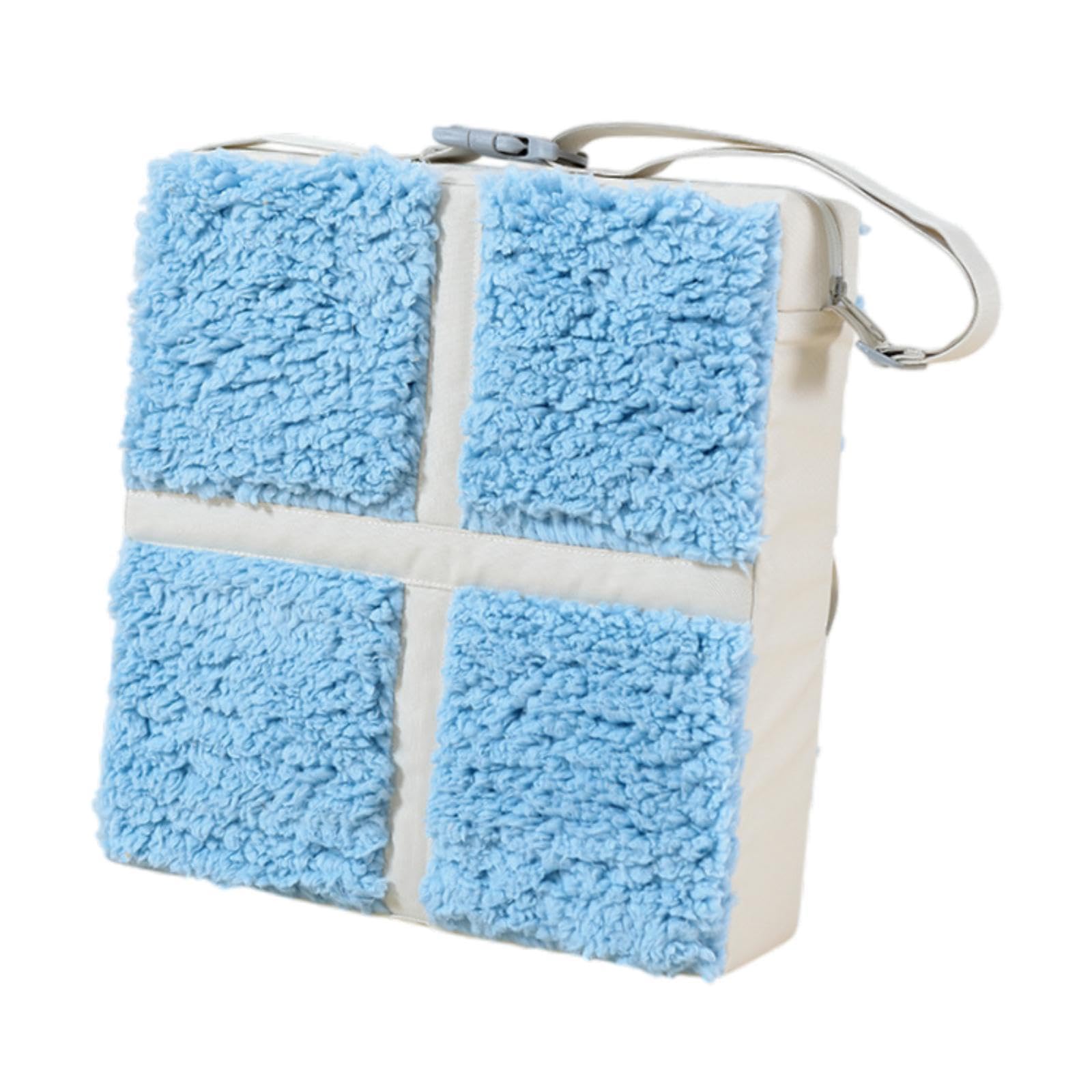 Seggiolone Rialzato per Bambini, Facile Da Pulire, Comodo, Lavabile, Antiscivolo, con Cuscino Regolabile per Seggioloni, Blu, Taglia unica bambino