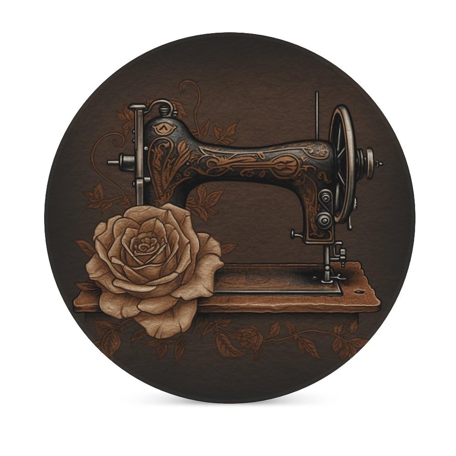 Sottobicchieri in ceramica con supporto per tavolino da caffè, con base in sughero, per bevande fredde o calde, 10 cm