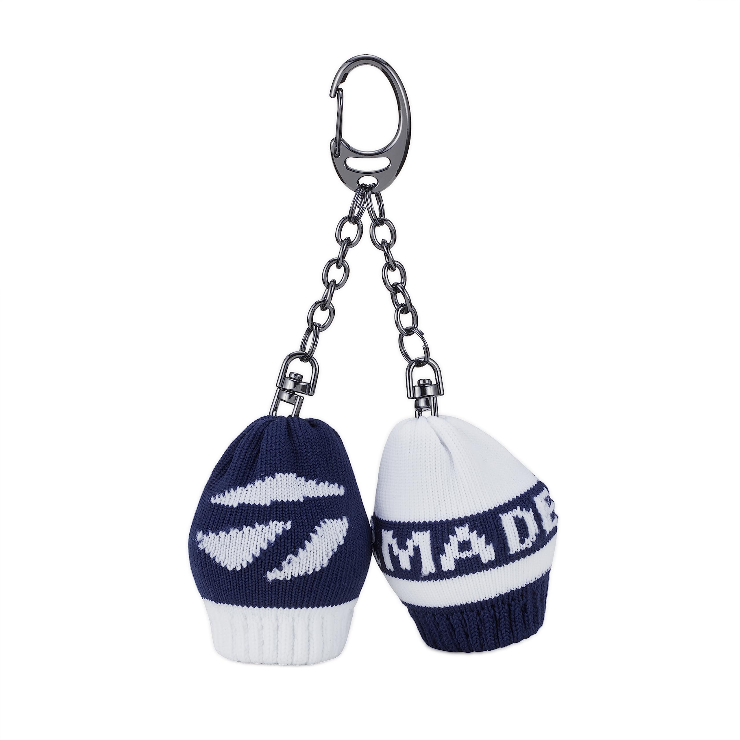 ???????(TAYLOR MADE) TaylorMade TJ159 23FW Box Logo Knit Ball Case, Navy, Ball Case, Unisex,