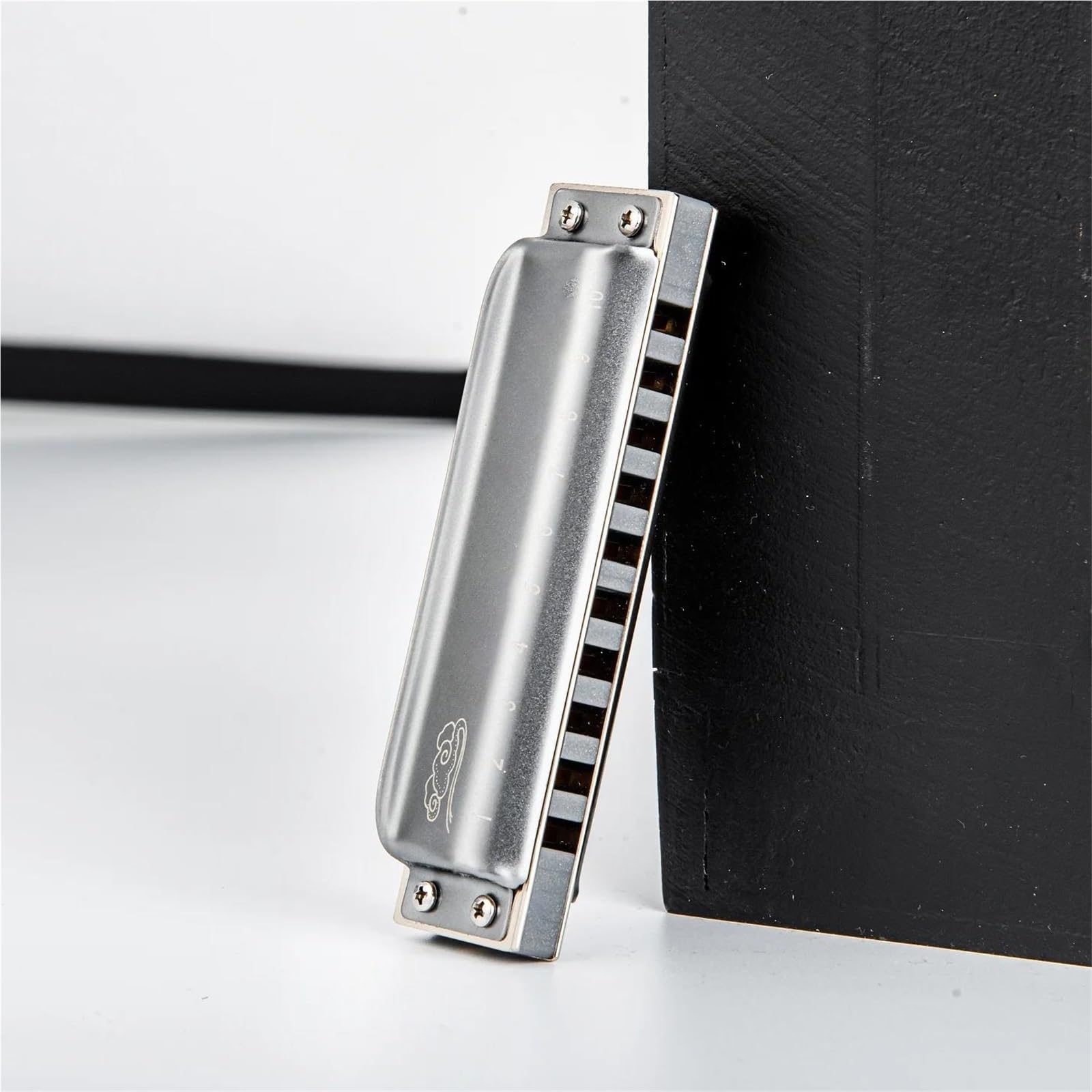 Zestaw Harmonijkowy 10-otworowa Diatoniczna Harmonijka Blues Harp Diatoniczna 10-otworowa Blues Profesjonalna Harmonijka Instrumenty Muzyczne(AB)