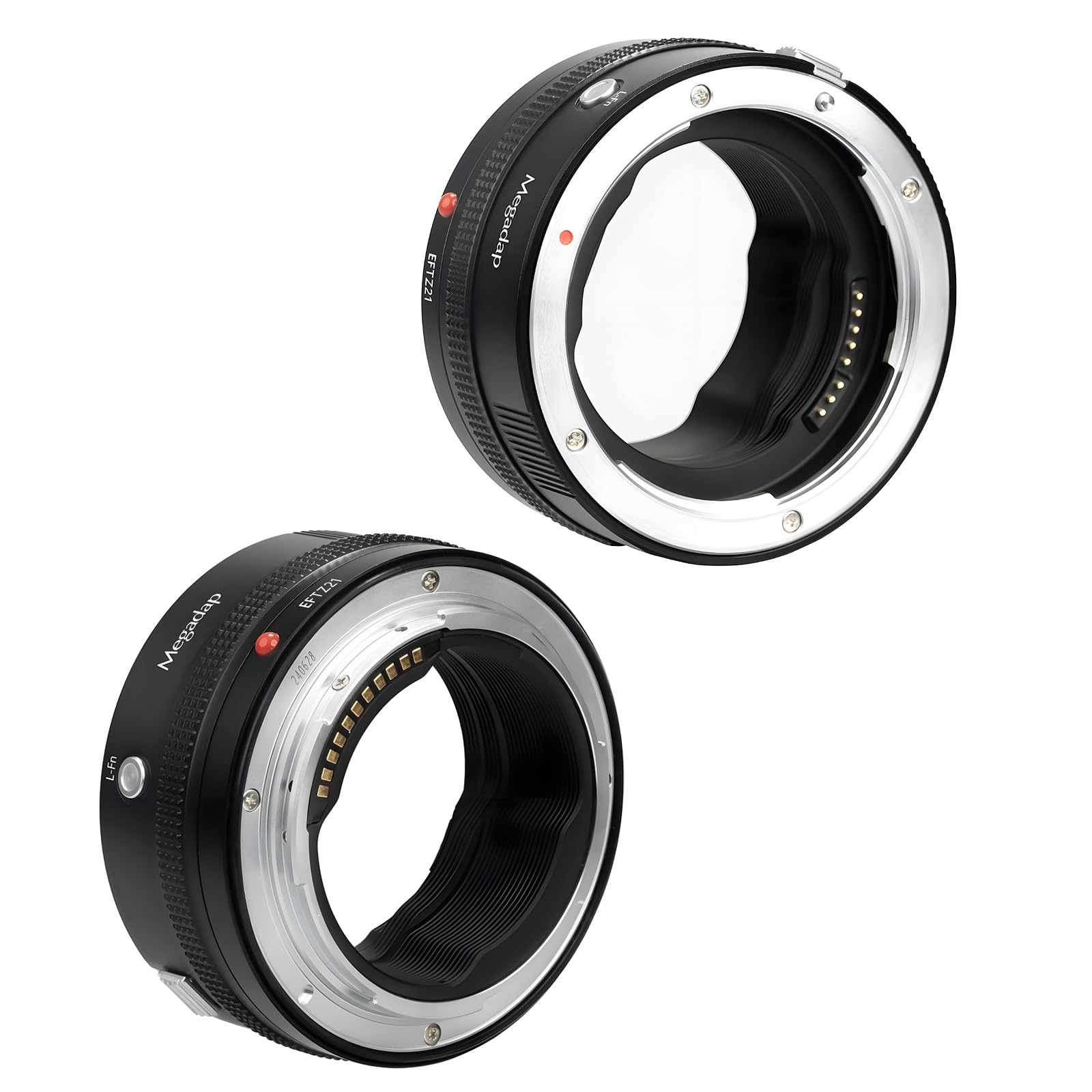 Megadap EFTZ21 Autofokus-Objektiv-Adapter mit integrierter elektronischer Blende – Kompatibel mit Nikon Z-Kameras ZR/Zf/Z6III/Z9/Z8/Z7/Z6 & für Canon/Sigma/Tamron EF-Serie-Objektive