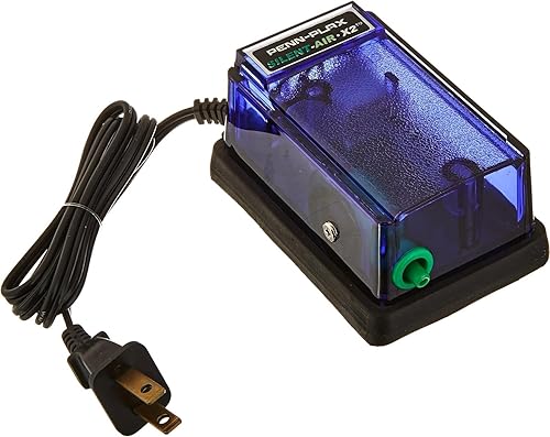 Penn-Plax Bomba de aire silenciosa para acuario - 20 galones