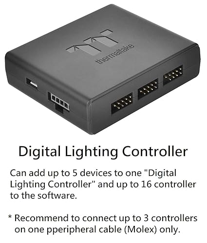 Miniatura 4 de Thermaltake Riing Plus 12 RGB TT Premium Edition 4.724 in Circular habilitado por software 12 LED RGB Riing Caseventilador de radiador - Paquete