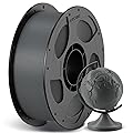 ANYCUBIC High Speed 3D Printer Filament 1.75mm, Print Up to 10X Faster, Rapid PLA Filament with High Prints Quality, Dimensional Accuracy +/- 0.02mm, Fit Most FDM 3D Printers, 1KG Spool, Texture Grey