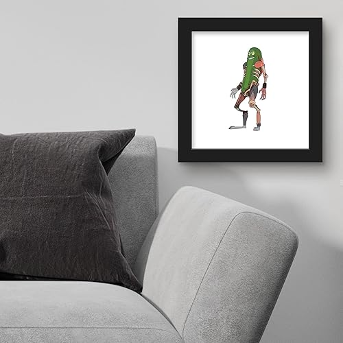 Miniatura 4 de Trends International Gallery Pops Cartoon Network Rick and Morty - Póster de pared de Pickle Rick Rat Suit de pared, 12 x 12 pulgadas, versión