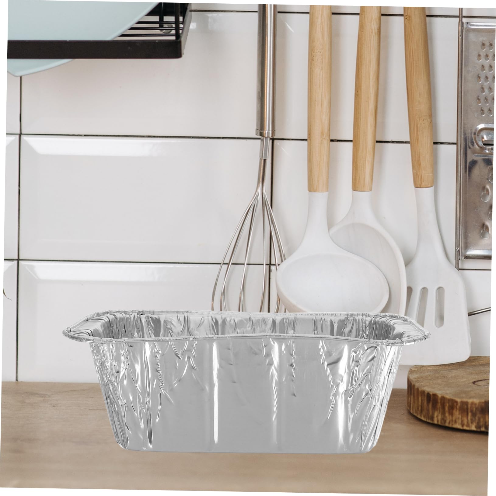 Sosoport 30 Pezzi Teglie Contenitore Liquidi in Alluminio Vassoi in Alluminio per Barbecue Sostituzione delle Teglie Contenitore Liquidi per Teglia da Forno per Esterni Compatibile Accessor