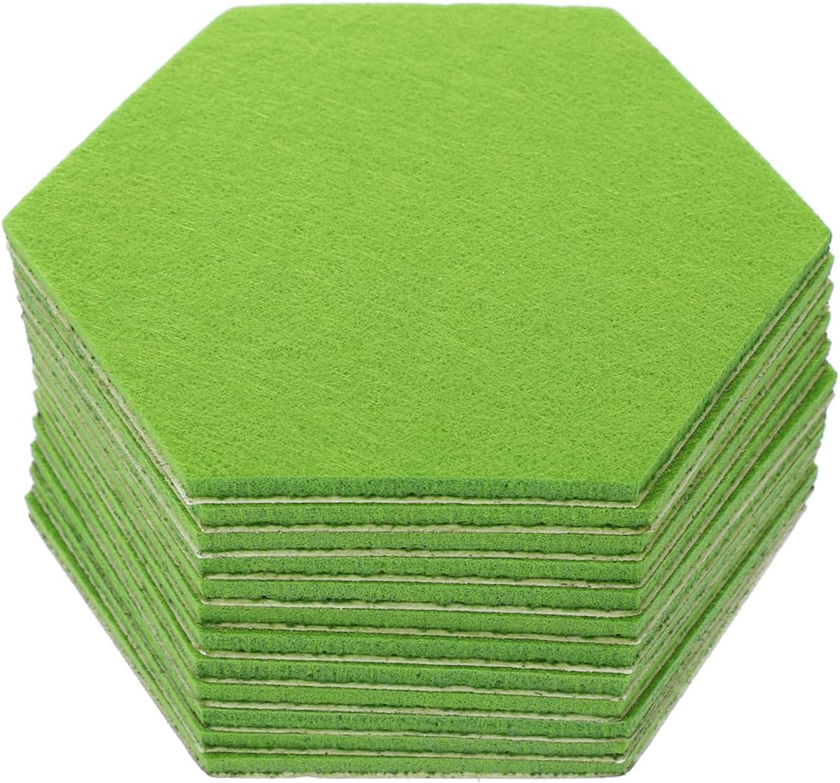 Uonlytech 24Pcs Decorative Felt Boards Announcement Notice Boards for Creative Display and Communication Easy to Apply Memo Bulletin Board for Home Office Use