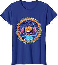 Women's Oversized Headphones Funny Music Lover Graphic T-Shirt
