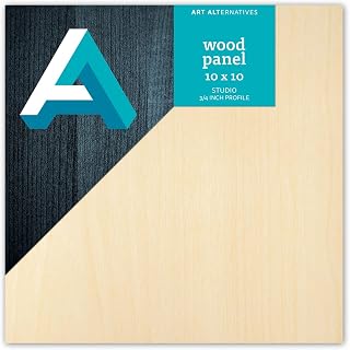 Art Alternative 3/4" Wood Panel - 10"x10"