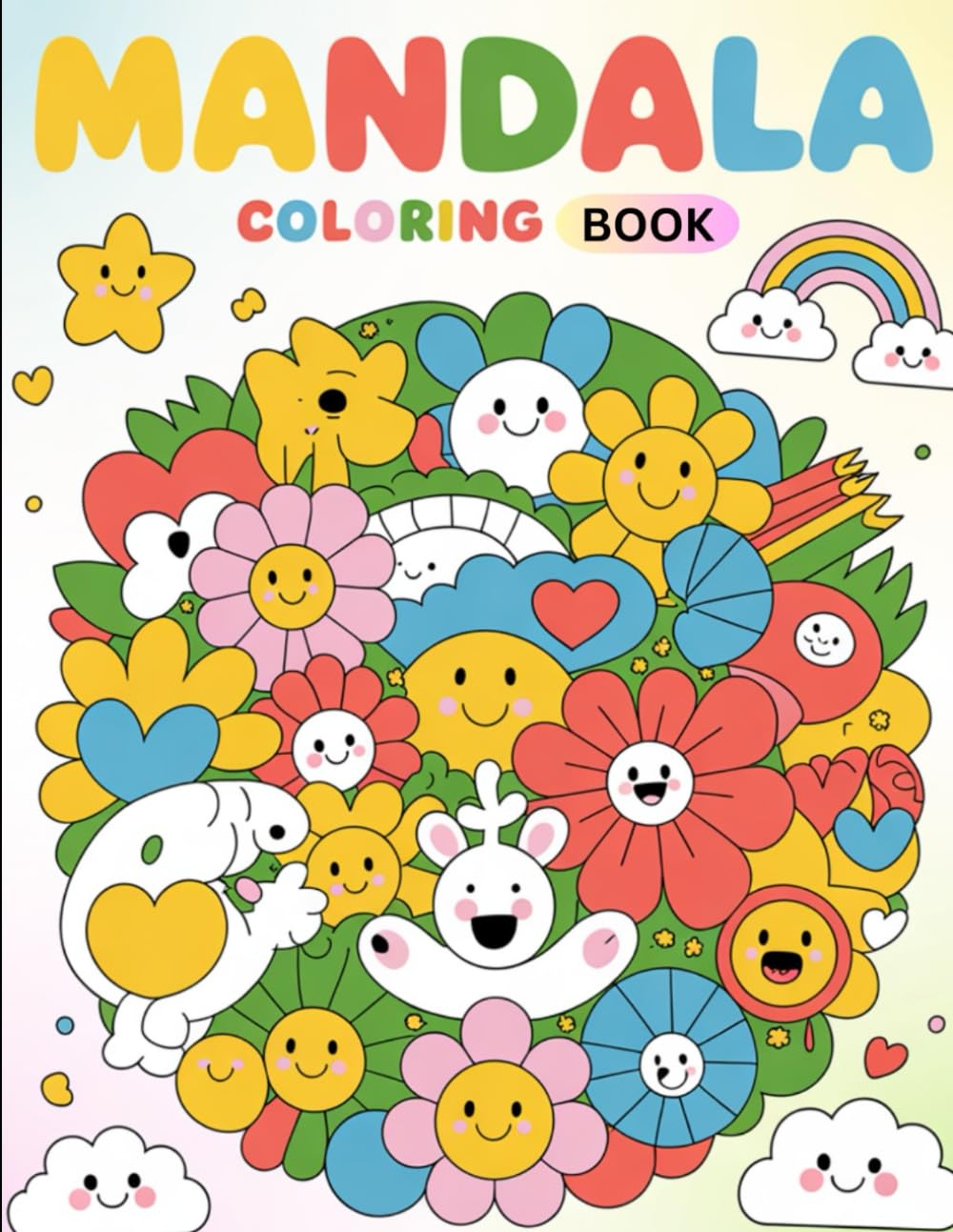 Kids Mandala Coloring Book for Ages 3–6: Simple, Fun, and Cute Mandala Designs to Boost Creativity, Focus, and Relaxation for Preschool Kids