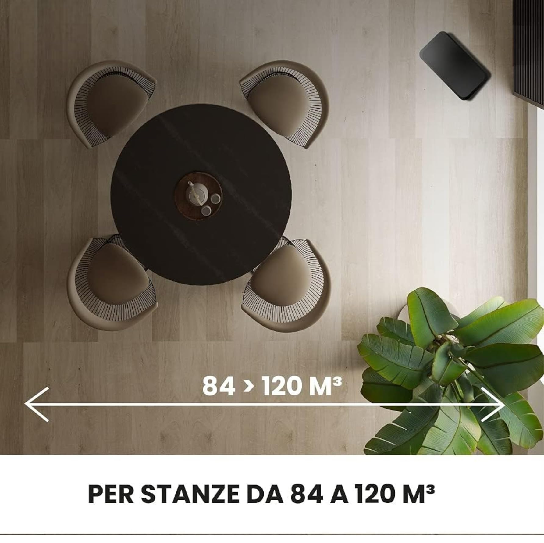Stufa a Gas GPL ad infrarossi Potenza 4.2KW con 3 Elementi Riscaldanti e 3 Potenze Selezionabili Accensione Piezoelettrica Capacità Bombola 15 kg + Kit Regolatore GAS