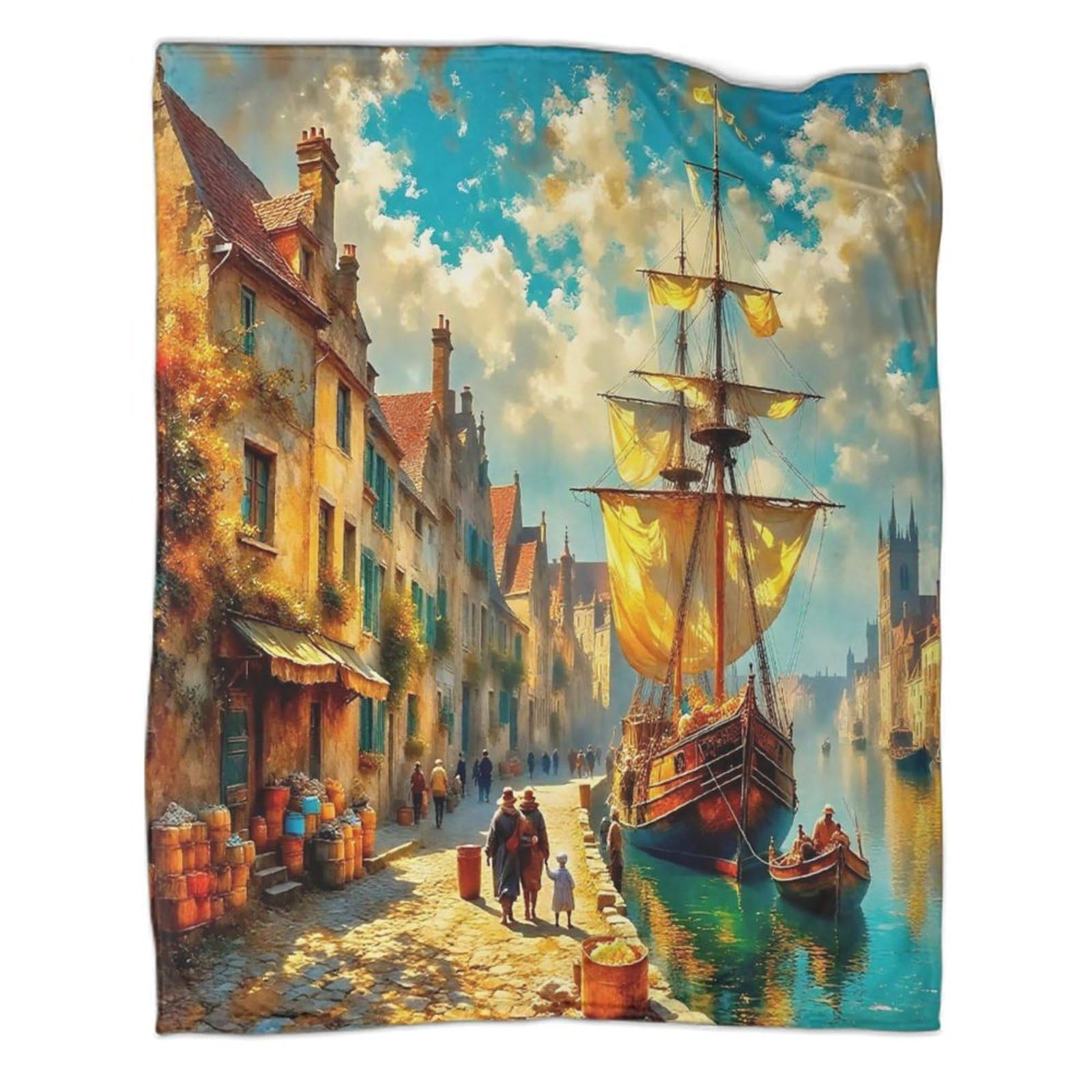 Couverture pour enfants douce et confortable en flanelle 3D pour nuits sereines