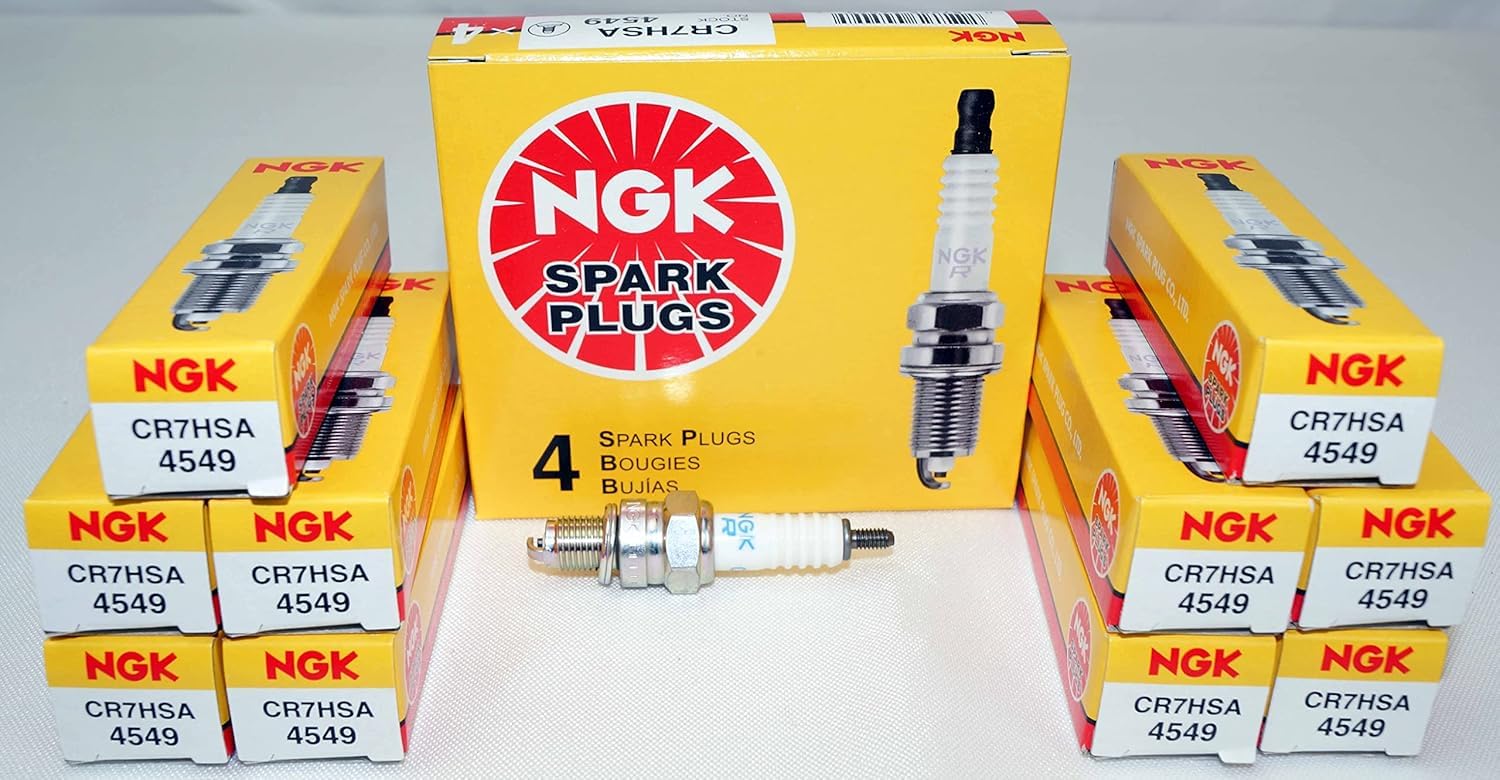 NGK (4549) CR7HSA Spark Plug - Pack of 10-picture-27