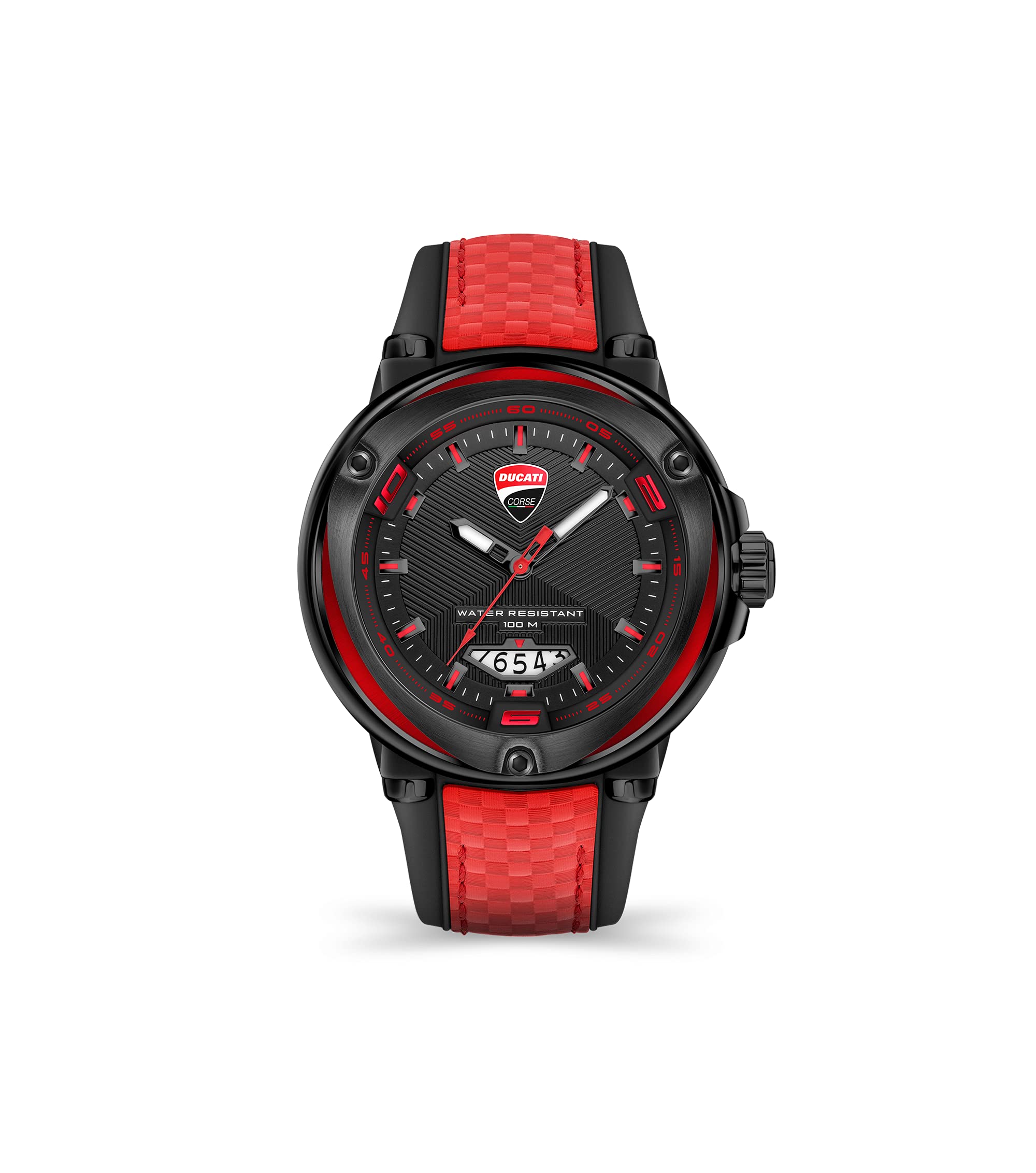 Ducati Silicone Analog Black Dial Mens Watch-Dtwgn2018904 (B091BLRGQM) Amazon Price History, Amazon Price Tracker