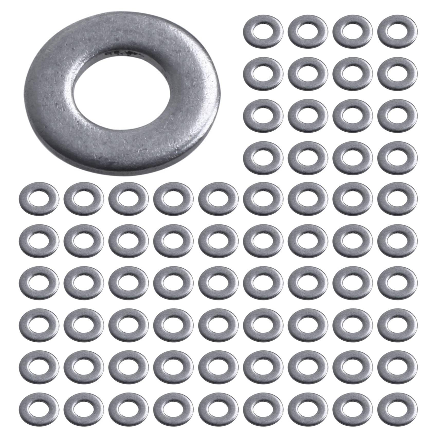Jnchdghwa 500pcs M3 3 mm Metric 304 Stainless Steel Flat Washer