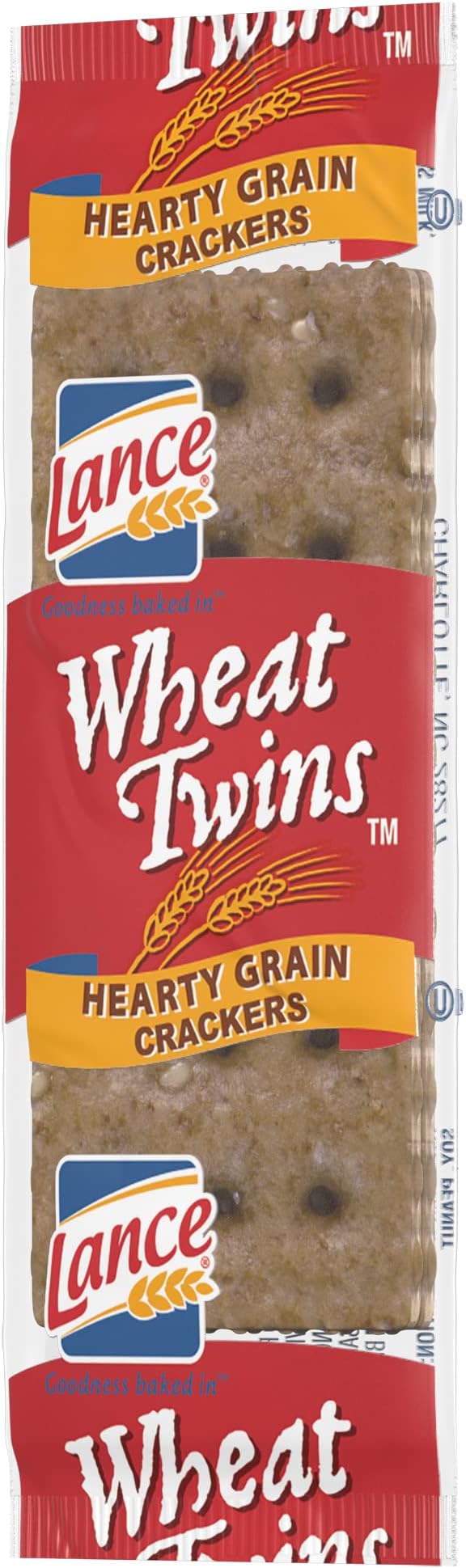 Wheat Crackers, Wheat Twins Single Serve, 500 Count