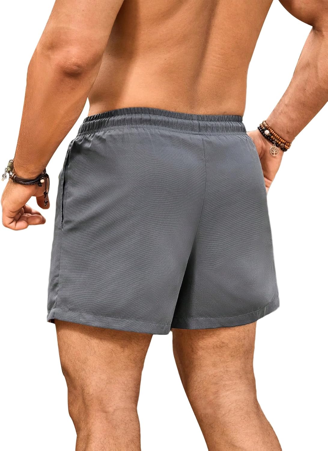 Men's Swim Trunks with Compression Liner 3.5" Quick Dry Bathing Suit Boardshorts for Men - Image 2