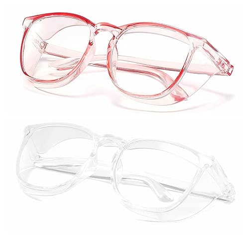 Miniatura 99 de Alsenor Safety Glasses Anti Fog Goggles Protective Eyewear Blue Light Blocking Anti Dust UV Protection Glasses For Men Women (Jade)