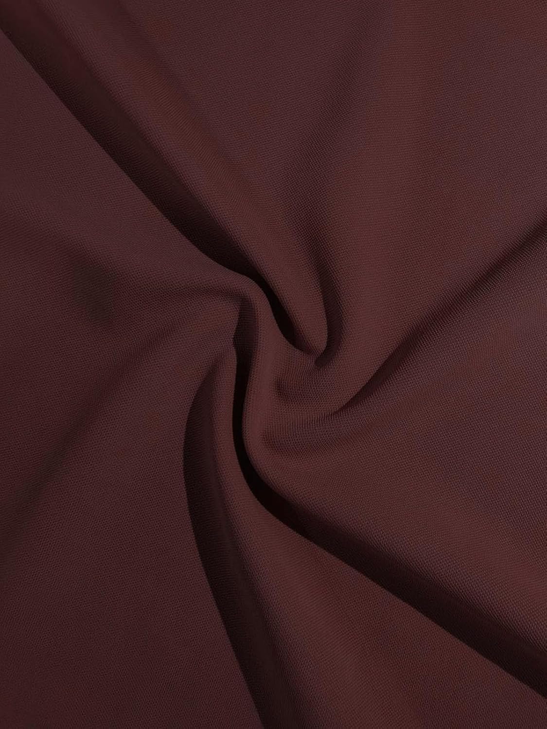 FENJAR Women's Elegance Audrey Hepburn Style Ruched Dress Round Neck Sleeveless Swing Midi A-line Dresses - Image 4