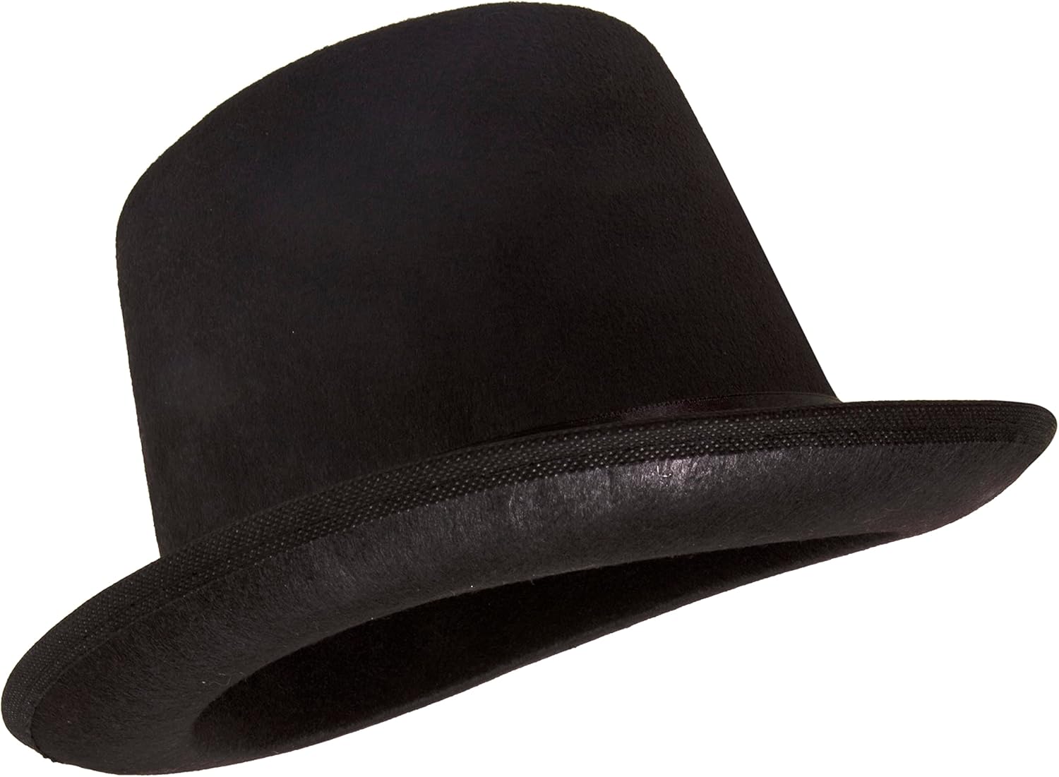 Kangaroo Lincoln Black Top Hat for Men & Women – Men's Easter Hat Adult Costume Accessory for Cosplay, Christmas, Halloween, Carnival & New Year Party Events – Elegant Formal Dress up Apparel - Image 4