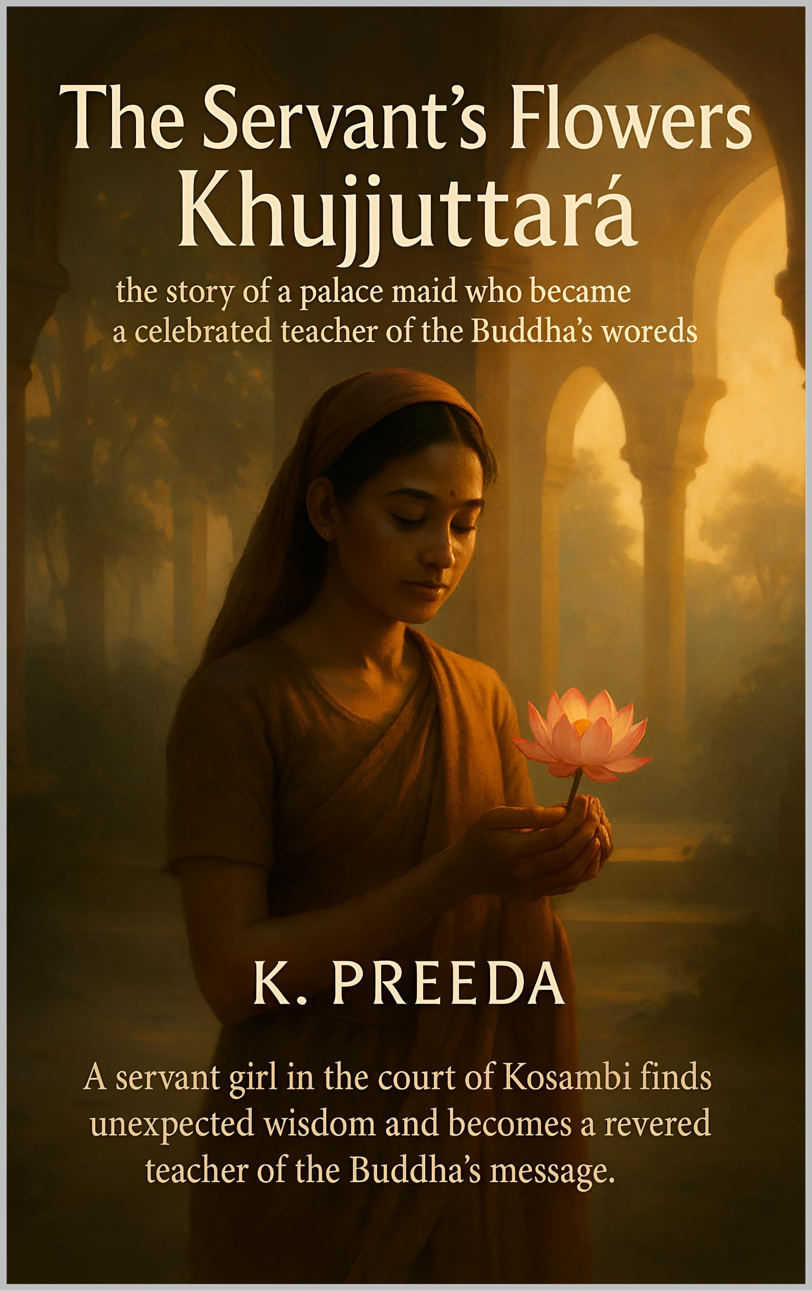 The Servant's Flowers Khujjuttarā: A servant girl in the court of Kosambi finds unexpected wisdom and becomes a revered teacher of the Buddha's message. ... Chronicles of Noble Lives Across Time)