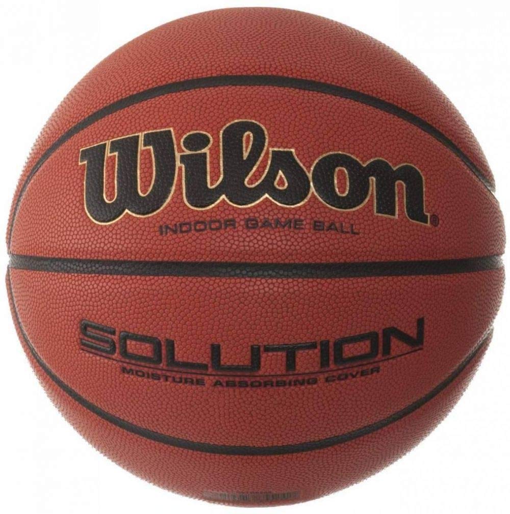 Wilson B0616X Solution SZ 7 Game Basketball - Brown