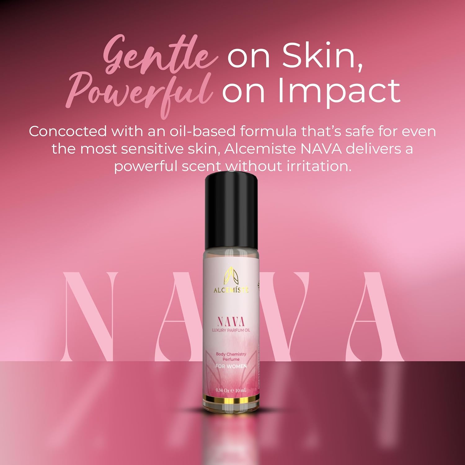 Concentrated Pheromones Perfumes For Women - Premium Enhanced Scents Feromonas Perfume Oil Cologne - Travel Size, Rollerball with Sweet, Floral, Feminine Scent 0.34 oz (10 mL) - Image 3