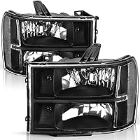 Vista 35 de oEdRo Ensamble de faros Compatible con 2005-2010 Chevy Cobalt / 2007-2010 Pontiac G5 / 2005-2006 Pursuit Reemplazo de faro Carcasa de cromo