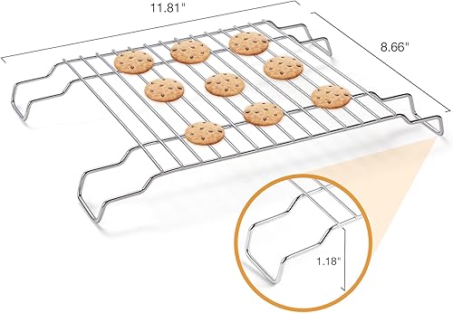 Miniatura 7 de VBGK Placa de cocina eléctrica con estante de enfriamiento, quemador eléctrico de 2400 W, estufa eléctrica integrada y encimera con 9 niveles de