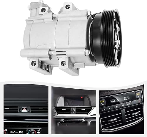 Miniatura 4 de Compresor de aire acondicionado con embrague, Co 10921c para Hyundai Santa Fe 2003-2006 3.5l (3467cc/3500cc) Dohc V6