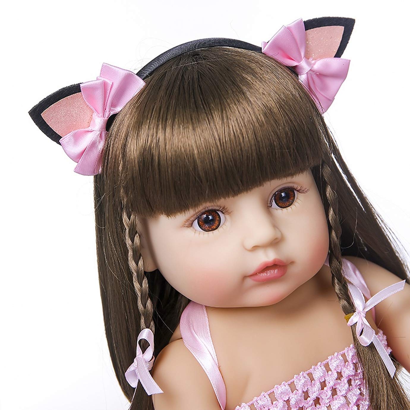 Amazon.co.jp: 22インチ/55cm リボーンドール リアルなフルシリコン