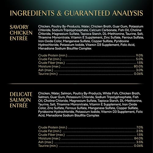 Vista 53 de SHEBA - Paquete variado de paté húmedo para gatos, mariscos exclusivos, salmón delicado y pescado blanco y atún tiernos, Perfect Portions, bandejas