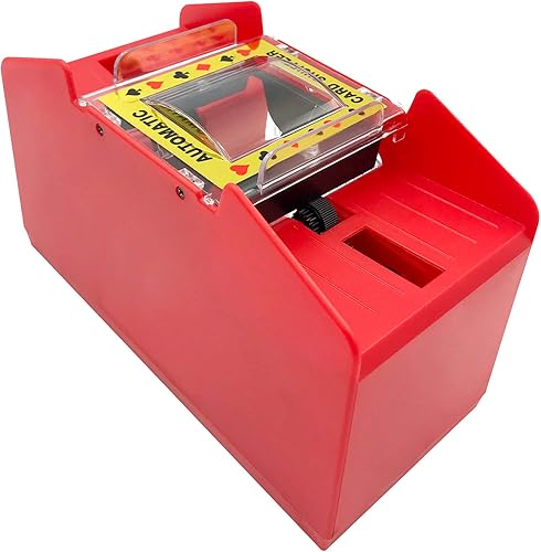 Miniatura 3 de Yuanhe Barajador automático de tarjetas de casino (rojo, negro, 246 Deck)