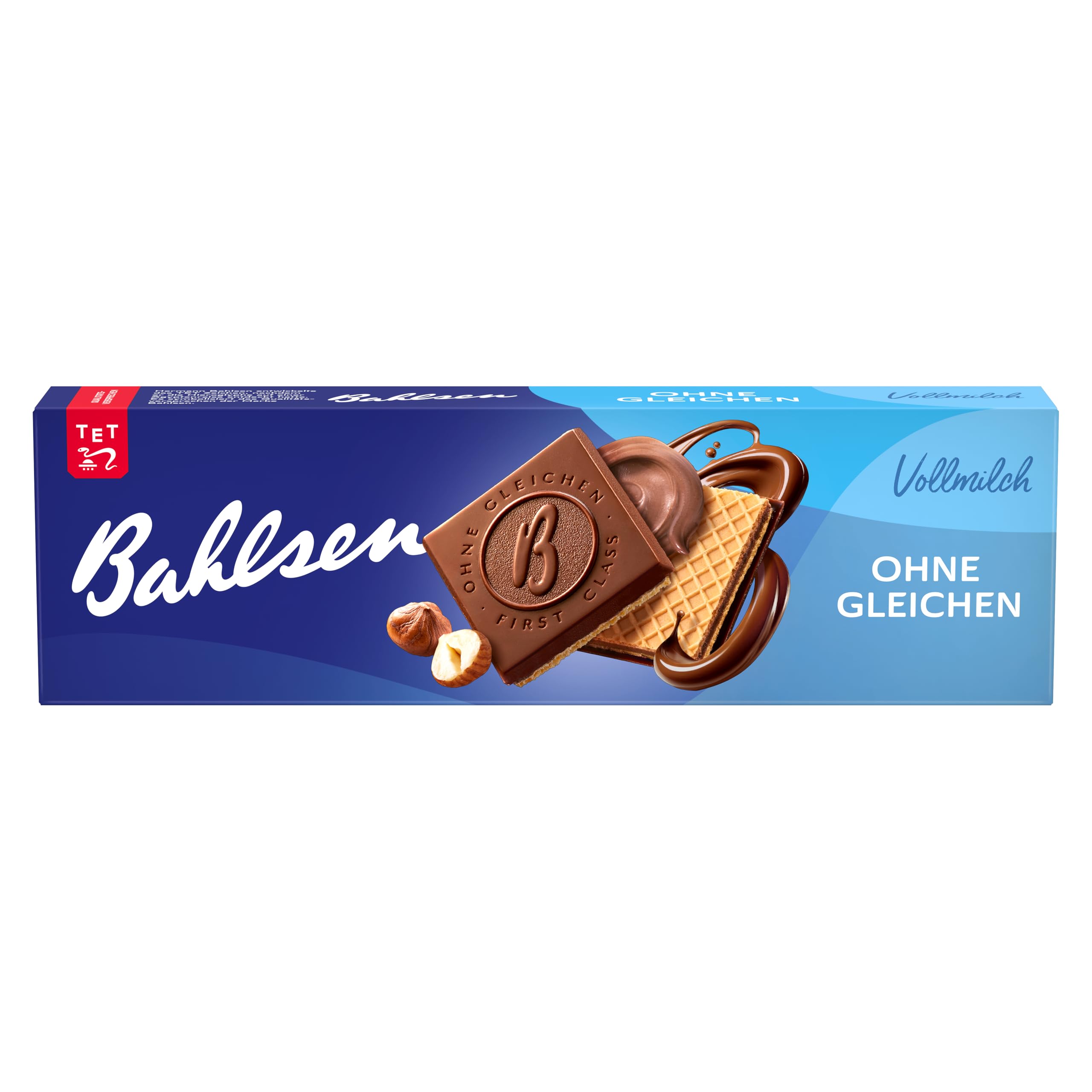 Bahlsen Ohne Gleichen Vollmilch - Schokowaffel mit Haselnusscreme, 12x125g