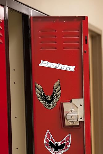 Miniatura 6 de Pontiac Firebird  Trans-Am - Juego de 9 calcomanías grandes de lujo para laptop botella de agua álbumes de recortes tableta patineta interiorexterior