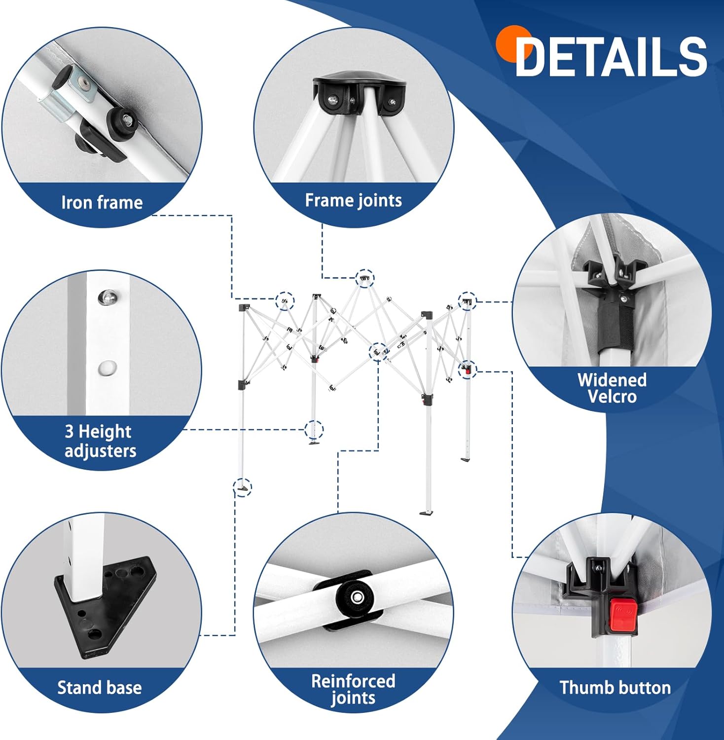 8フィートx8フィート ポップアップキャノピーテント Ez Up アウトドアキャノピー インスタントシェード キャリーバッグ付き ポ