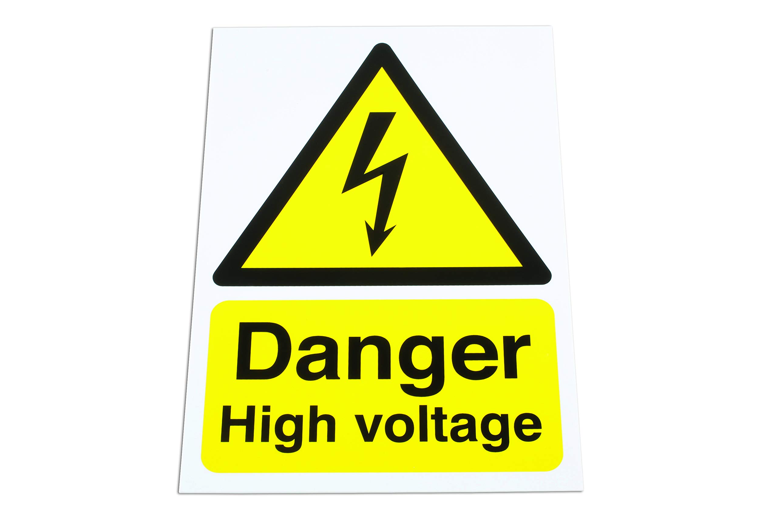 Danger High Voltage Sign 6642 Laser Genuine Top Quality Product New