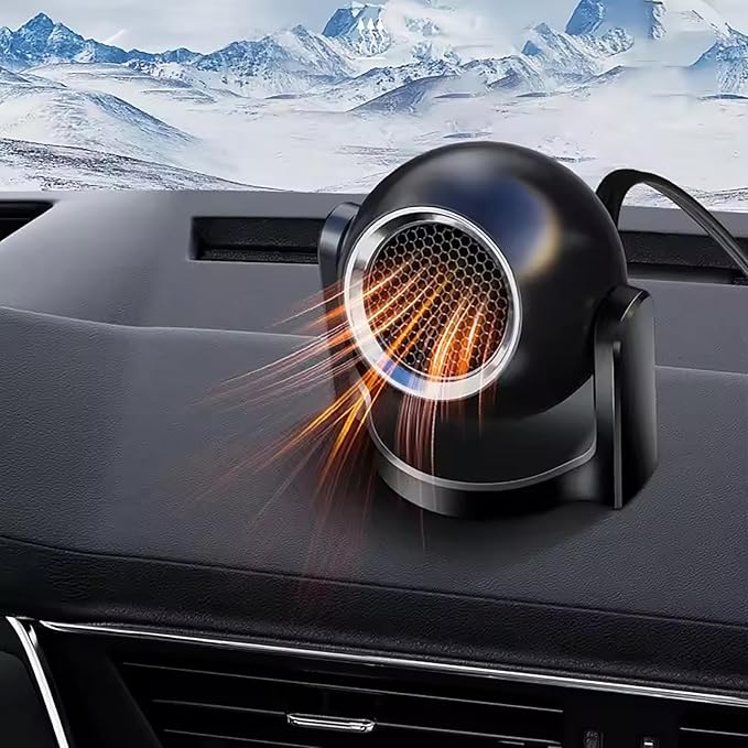 Calefactor Eléctrico Portátil Cerámico PTC 12V 120W miniatura 5