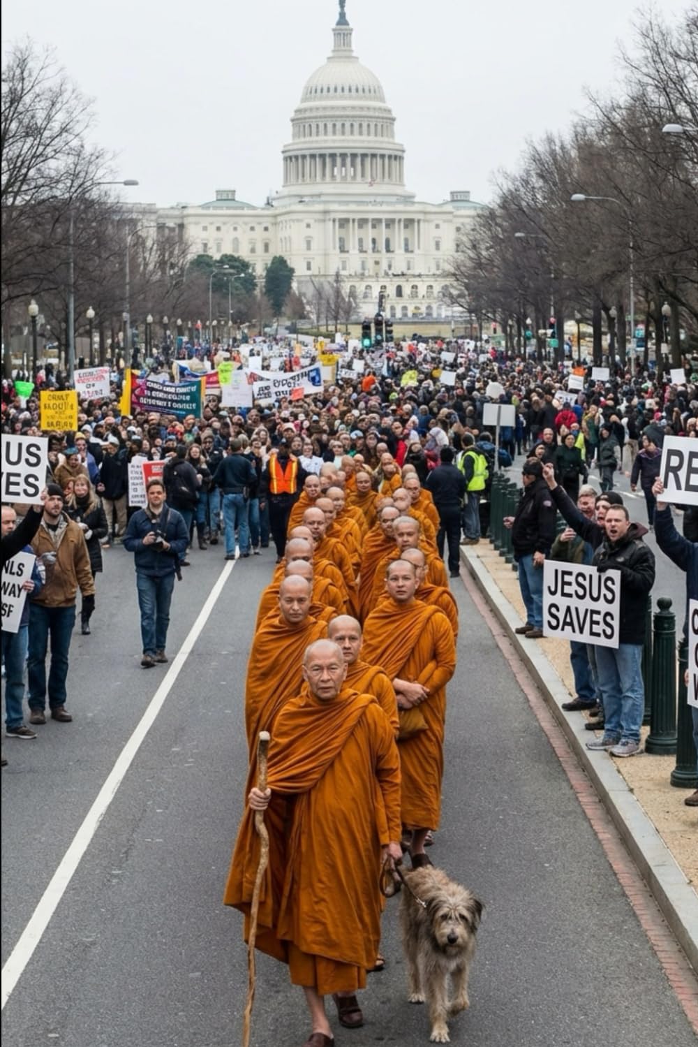 Monks Walk For Peace: Extended Version