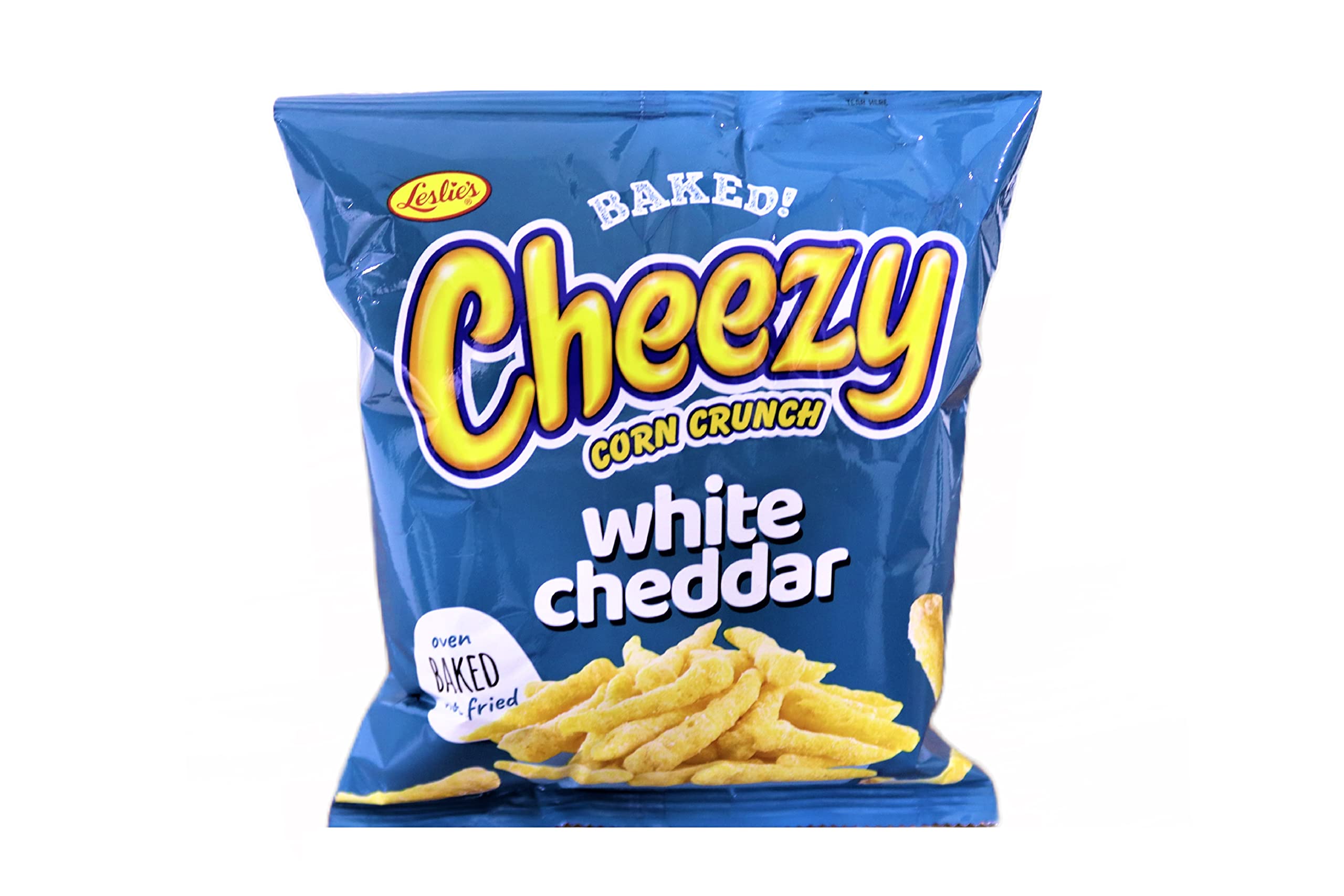 LesliesBAKED CHEEZY WHITE CHEDDAR 40GM