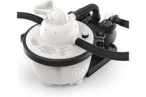 EVAJOY Sand Filter Pump: Crystal-Clear Pool Water, Effortlessly