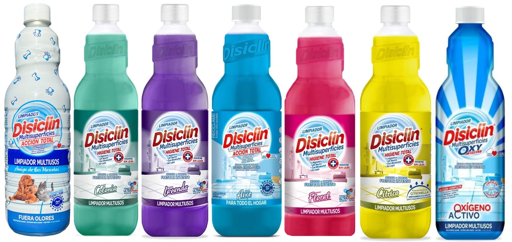 Disiclin Total Action Multi Surface Cleaner Pet 1L - View #9