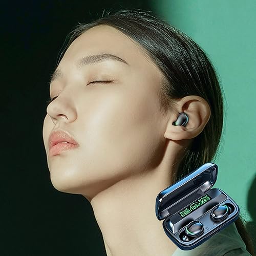 Miniatura 5 de Auriculares inalámbricos Bluetooth Auriculares intrauditivos de baja latencia Binaural Estéreo Pantalla Digital Cancelación de ruido Alimentado por