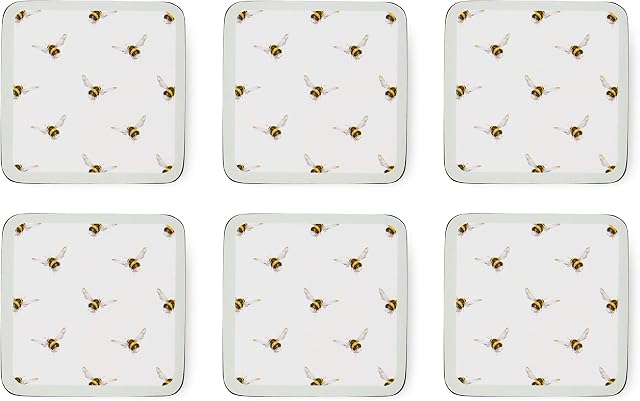 Wrendale Designs - 'Flight Of The Bumblebee' Coasters
