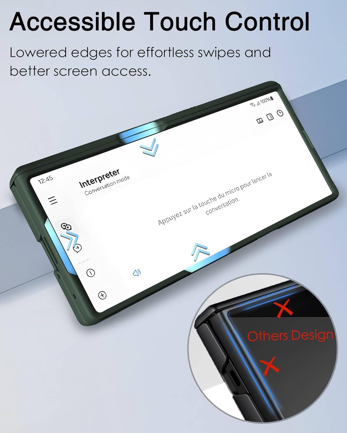 STORMTAL for Samsung Galaxy Z Fold 7 Case with Hinge Protection, [Built-in Screen Protector] [Adjustable Kickstand] Shockproof Slim Fit All-inclusive Protective Phone Cover for Galaxy Z Fold 7 2025