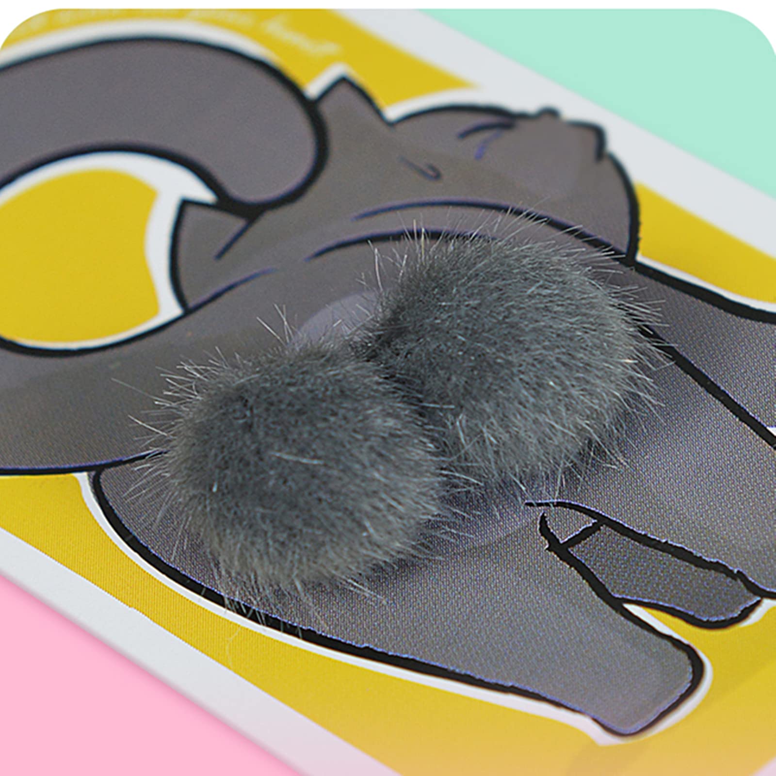 Amazon | 猫 ヘアゴム 髪ゴム 髪束ね ネコのタマ にゃんたま 魅惑のω