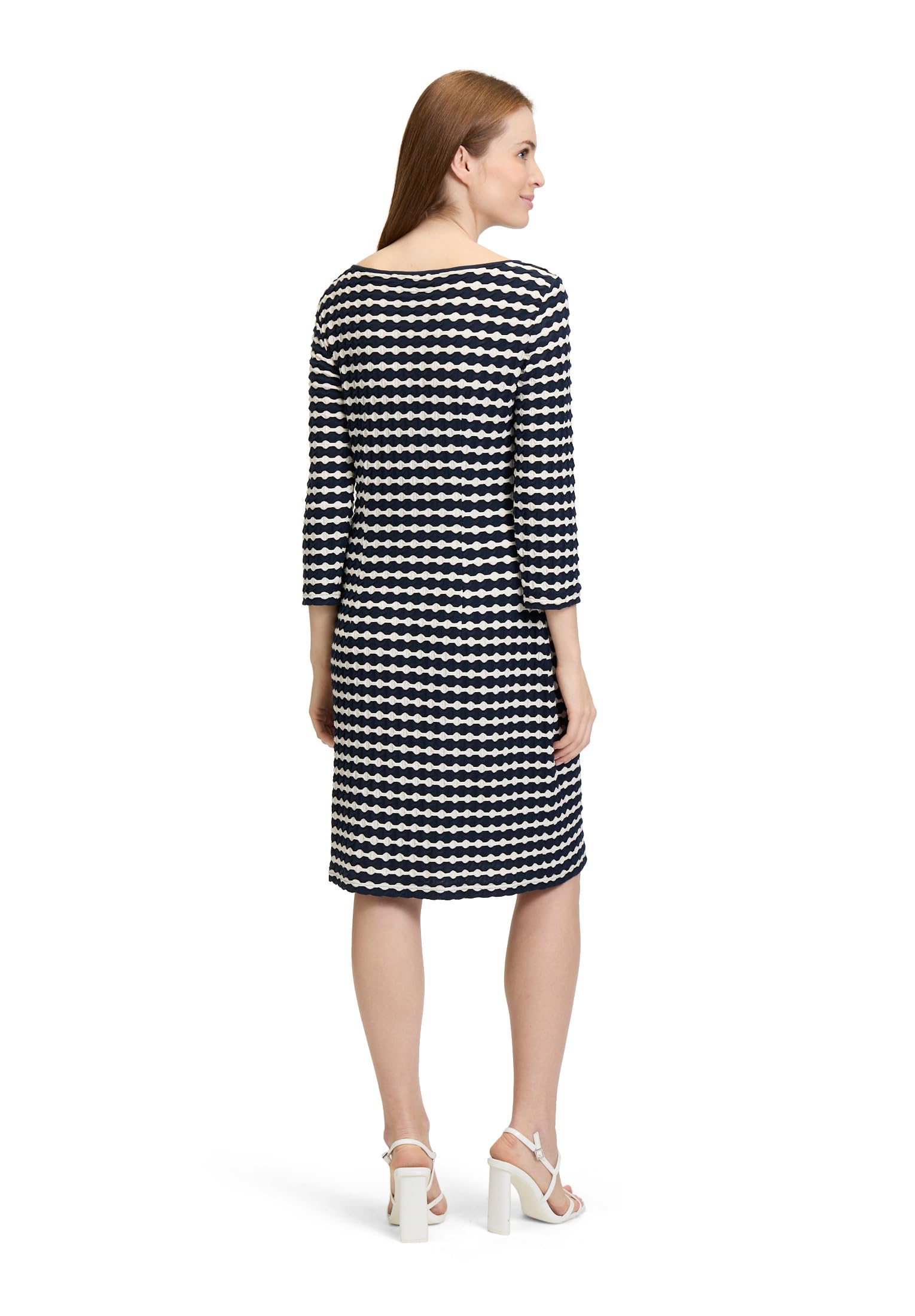 Betty Barclay Sukienka damska, Dark Blue/Cream, 42