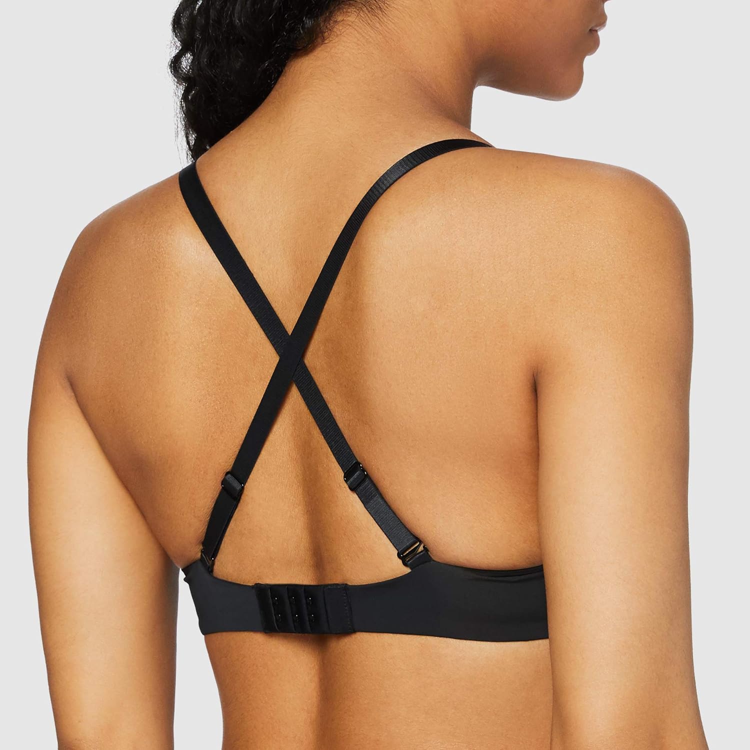 Iris & Lilly Women's Microfiber Demi Bra